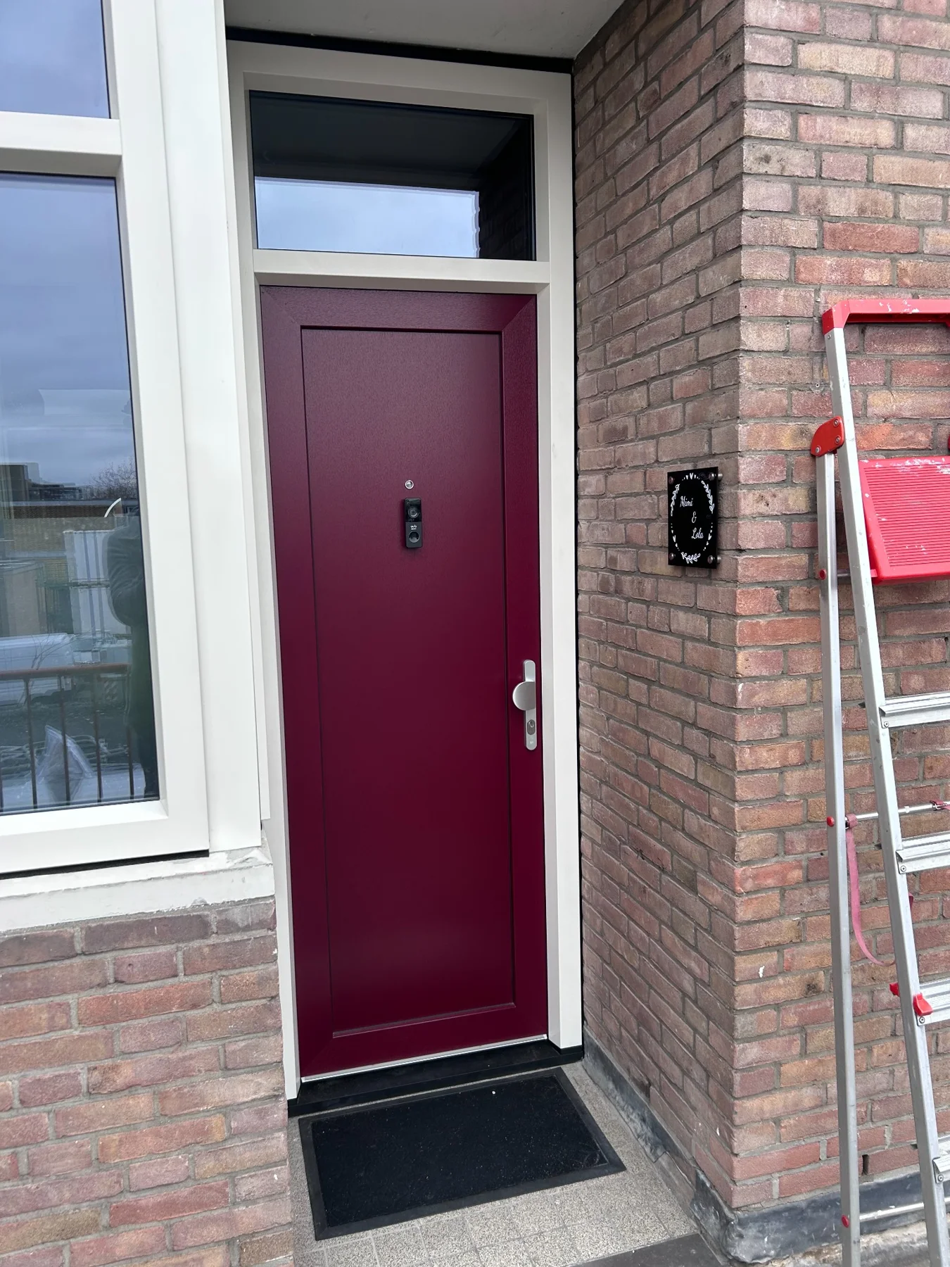 De woningentree bij VvE Slinge 602–688 in Rotterdam